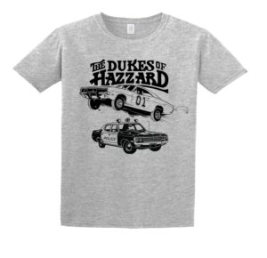 Dukes of Hazzard Shirt (Grey )